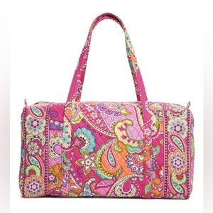 Vera Bradley Pink Swirl Duffle